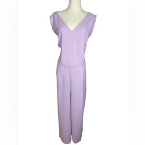 ⭐️ 3/$15 Worthington Light Purple V-Neck Jumpsuit Size 16